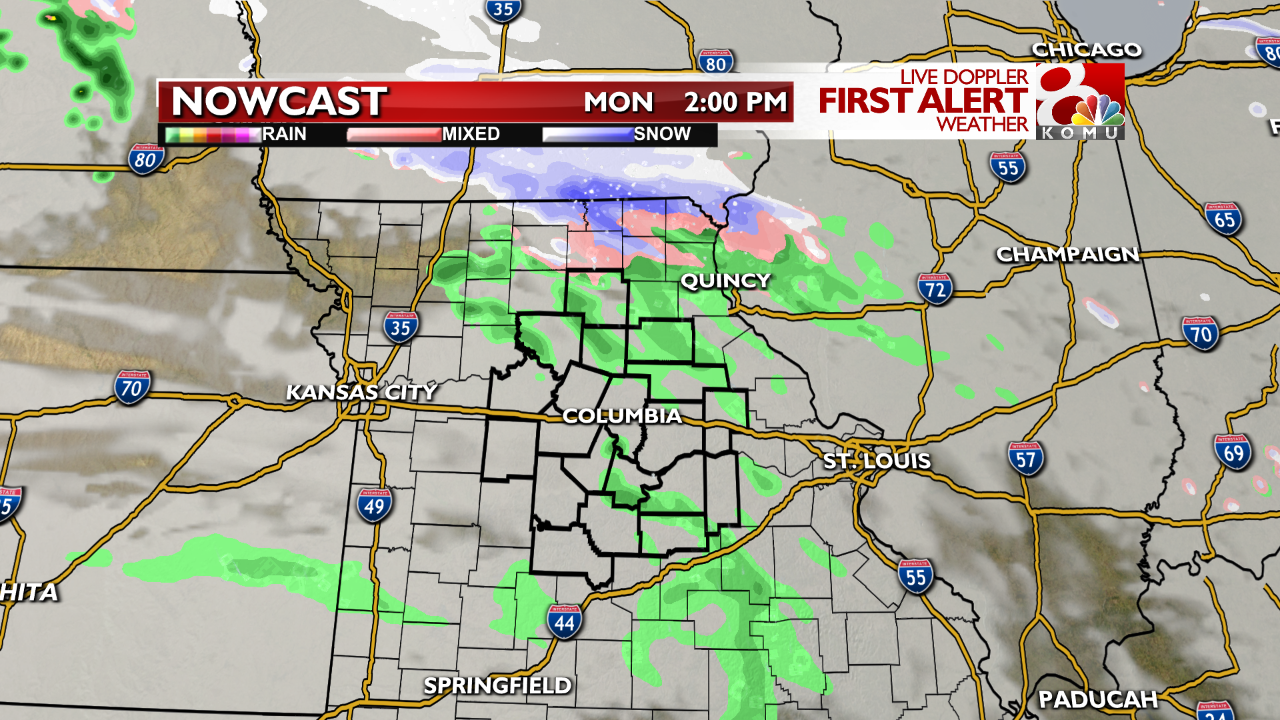 Monday Nowcast